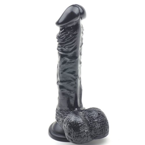 Realistische Dildo Met Zuignap 22 Cm Zwart Adult Outlet