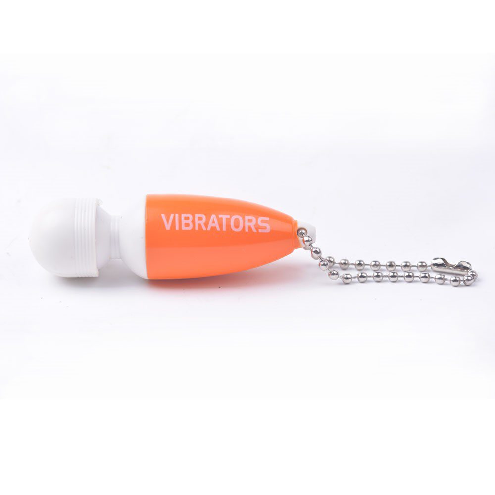 Mini wand vibrator (oranje) - Afbeelding 4