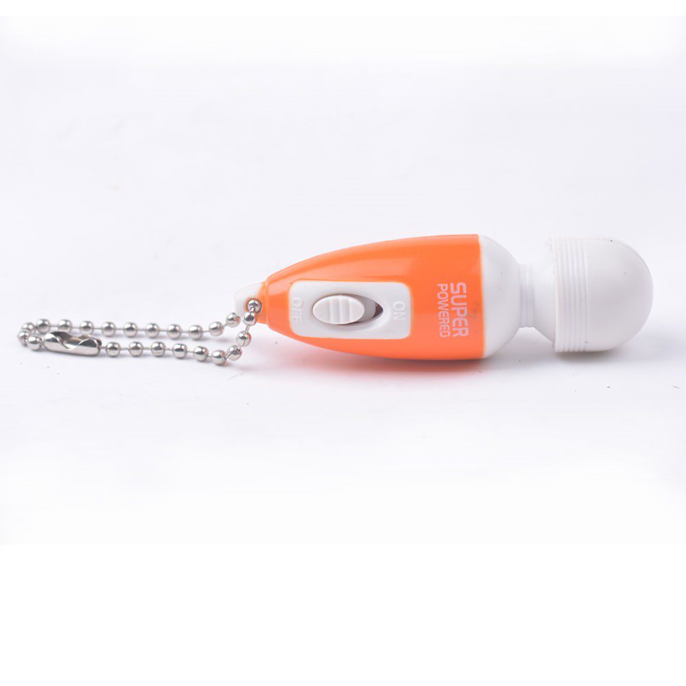 Mini wand vibrator (oranje) - Afbeelding 3