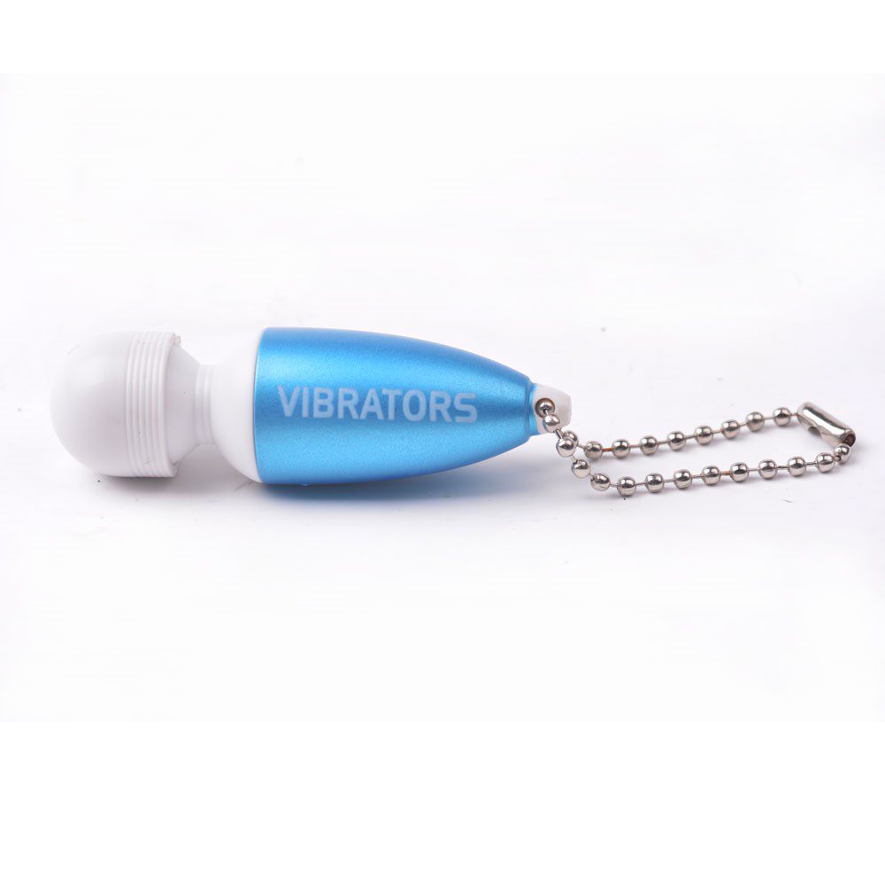 Mini wand vibrator (blauw) - Image 2