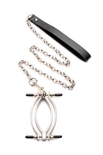 Schaamlip spreider met ketting